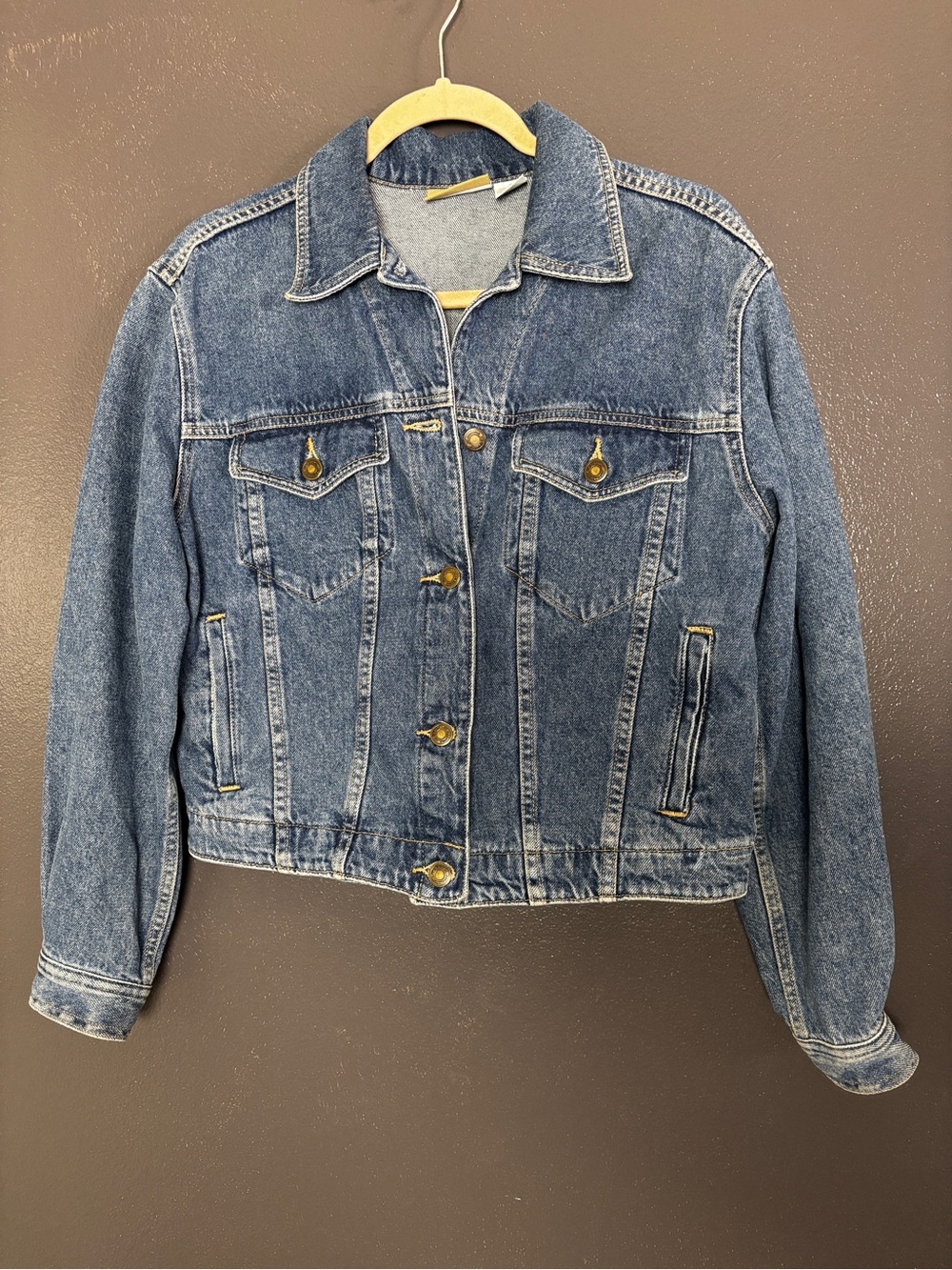 Vintage Liz Claiborne Classic Blue Denim Jacket - Size Small